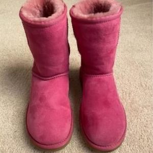 Pink Ugg boots